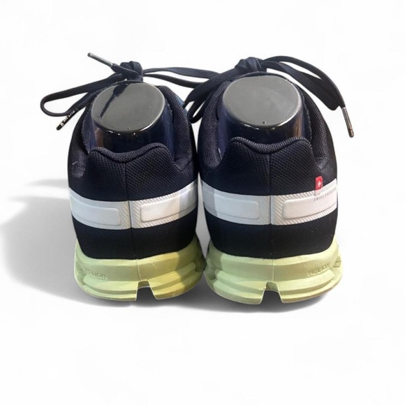 On Cloud Cloudflow Running Shoes Ink Blue and Green Meadow Size Men’s 11 - Picture 5 of 9